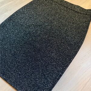 Diane Von Furstenberg Black and gold Pencil Skirt